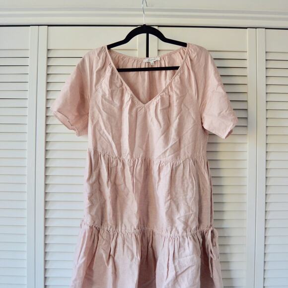 Madewell Linen Blend Lorelei Mini Dress Size Small | Size Small - Picture 4 of 9